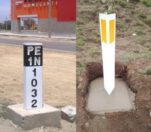 delineadores e hitos