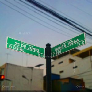 señal de calles